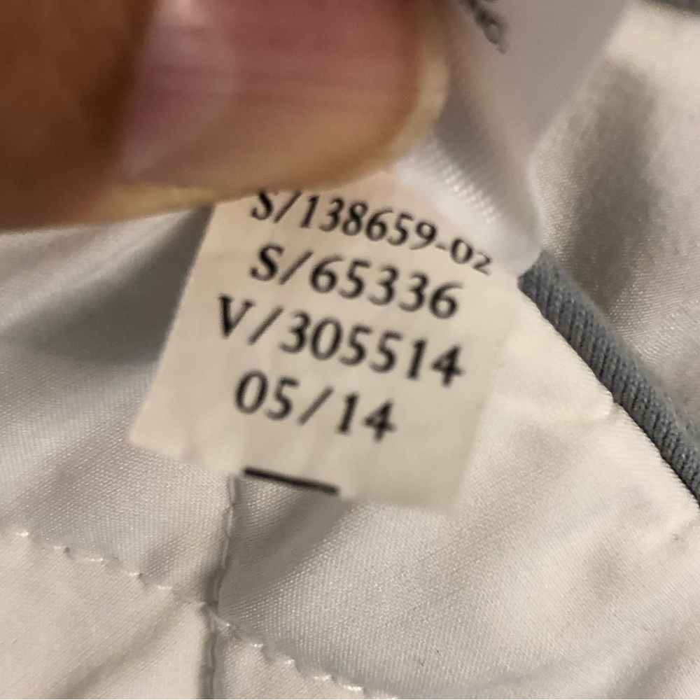 Athleta upside spandex blend white/Grey quilted zippered vest bodycon Sz XXS - Picture 11 of 12